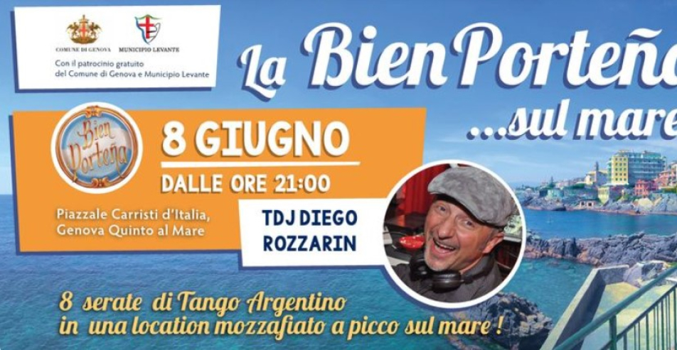 Milonga Bien Porteña sul mare a Genova 